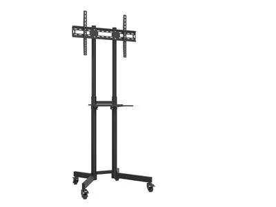 Færanleg sjónvarpsstofa með fartölvuhilla